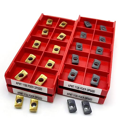 Fräser APMT1135PDER DP5320 APMT1135PDER DP5420 Hartmetall-Drehmaschine Fräser APMT1135 PDER Dreheinsatz APMT 1135(APMT1135 PDER DP5420) von LXXOZ