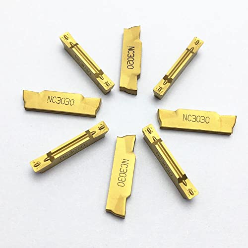 Nutwerkzeug MGMN200 NC3030 Separates Nuten und Schneiden Hartmetallklinge Drehfräser Fräser Nutklinge MGMN 200(100PCS(10box)) von LXXOZ