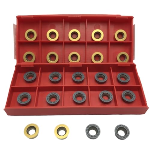 RPMW1003 DP5320 RPMW1003 DP5420 Fräseinsätze Wendewerkzeug Hochwertiger Dreheinsatz CNC-Fräsdrehwerkzeug 10 Stück(RPMW1003 DP5320) von LXXOZ