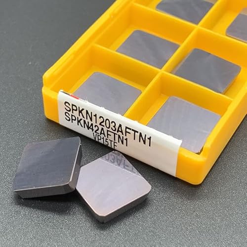 SPKN1203AFTN1 VP15TF Wendeschneidplatten for CNC-Metallschneidwerkzeuge, Hartmetalleinsatz SPKN 1203, Fräs- und Drehwerkzeug von LXXOZ