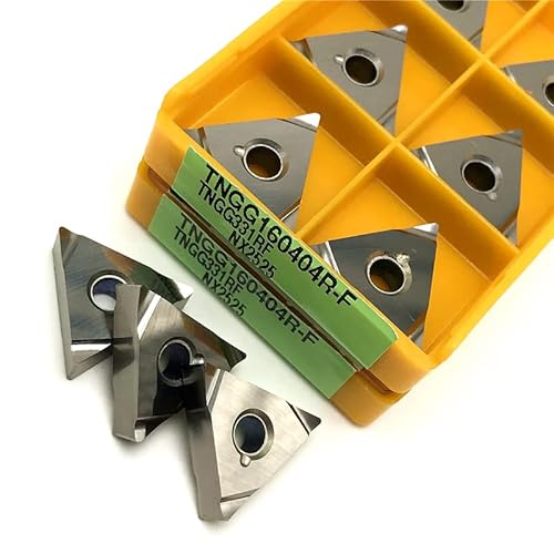 TNGG160404R TNGG160404L-F NX2525 Hartmetalleinsätze Außendrehwerkzeug Schlichtdreheinsätze Hochwertiges CNC-Drehwerkzeug 10 Stück(TNGG160404L-F NX2525) von LXXOZ