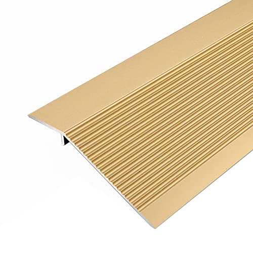 LXYDJPW Glatte Übergangsleiste aus Aluminium, von Holz zu Fliesen, von Teppich zu Laminat, Schwellenreduzierer/Kantenleiste, für Böden mit 0,8–4 cm Höhenunterschied LXYDJPW Glatte Übergangsleiste aus Aluminium, von Holz zu Fliesen, von Teppich zu Laminat, Schwellenreduzierer/Kantenleiste, für Böden mit 0,8–4 cm Höhenunterschied von LXYDJPW