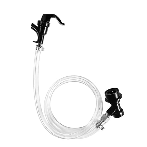 Ball Lock Bierleitungsbaugruppe Mit 60 Cm Silikonschlauch, Party-Bierspender-Fass-Soda-Spender-Set Ball Lock Bierleitungsbaugruppe Mit 60 Cm Silikonschlauch, Party-Bierspender-Fass-Soda-Spender-Set von LXYTT