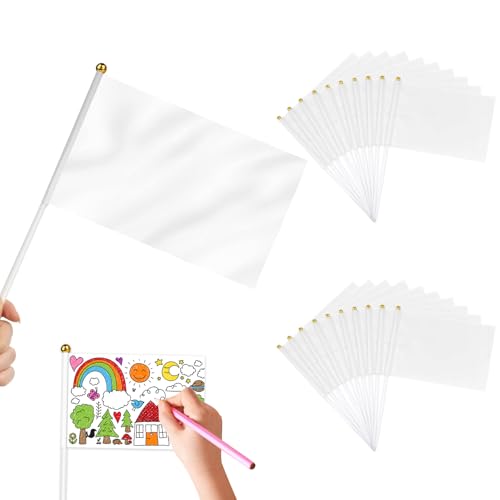Weiße Mini-Flagge Weiße Mini-Flagge von LXYYDS