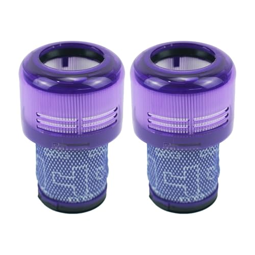 Filter kompatibel mit Dyson V12 Slim SV20 HEPA-Filter, kompatibel mit Dyson V12 Detect Slim, Ersatz-Set für Staubsauger, 2 Stück Filter kompatibel mit Dyson V12 Slim SV20 HEPA-Filter, kompatibel mit Dyson V12 Detect Slim, Ersatz-Set für Staubsauger, 2 Stück von LXYYZJOZ