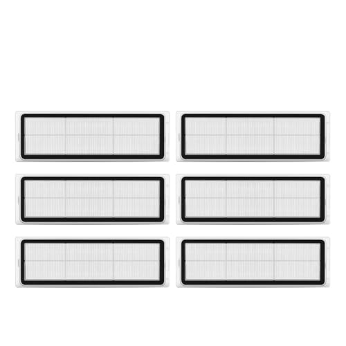 HEPA-Filter für Wischmopp, kompatibel mit Xiaomi 1C 1T 2C STYTJ01ZHM SKV4093GL, kompatibel mit Dreame F9 Roboter-Staubsauger, Ersatzzubehör (SMT303-6 Stück) von LXYYZJOZ