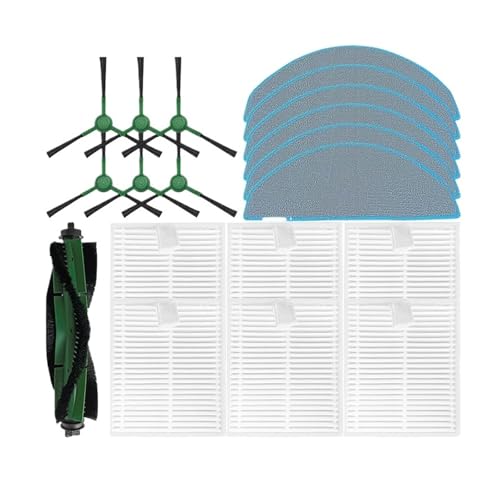 Kompatibel mit IRobot Roomba Combo Essential Roomba Vac Essential Cleaner Roboter-Staubsauger, Hauptseitenbürste, HEPA-Filter-Mopp-Zubehör (Set 3) von LXYYZJOZ