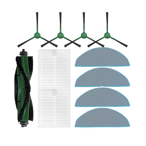 Kompatibel mit IRobot Roomba Combo Essential Roomba Vac Essential Cleaner Roboter-Staubsauger, Hauptseitenbürste, HEPA-Filtermopp-Zubehör (Set 5) von LXYYZJOZ
