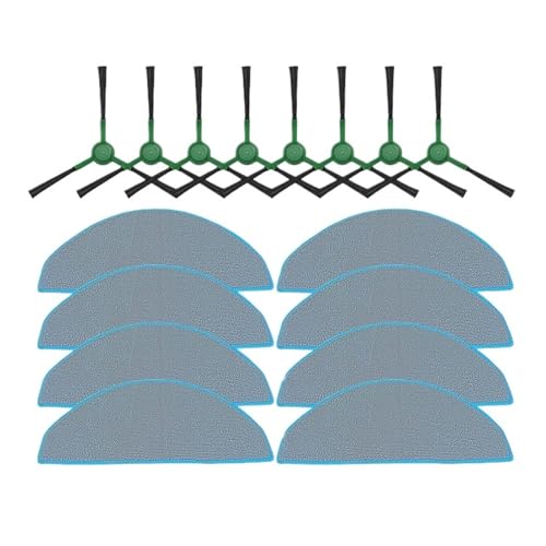 Kompatibel mit IRobot Roomba Combo Essential Roomba Vac Essential Cleaner Roboter-Staubsauger, Hauptseitenbürste, HEPA-Filtermopp-Zubehör (Set 8) von LXYYZJOZ