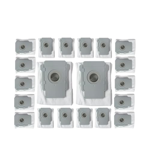 Kompatibel mit IRobot Roomba I7 I7 I6 I8 I3 Plus E5 E7 E&I Serie HEPA-Filter Seitenbürste Hauptbürste Staubsauger Ersatzzubehör (transparent) von LXYYZJOZ