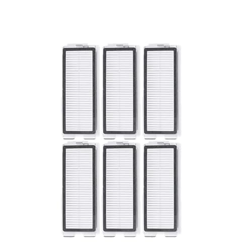 Kompatibel mit JONR P20 PRO / T5 Pro Roboter-Staubsaugerzubehör, Hauptseitenbürste, Hepa-Filter, Wischtuch, Ersatz (dunkelgrau) von LXYYZJOZ