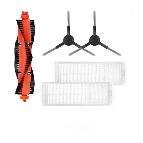 Kompatibel mit Xiaomi Mi Robot Vacuum Mop 2S / Mop P/Mop Pro / XMSTJQR2S / STYTJ02YM Ersatzteile Hauptseitenbürste Hepa-Filter-Mopp (MIMOP2S121203) von LXYYZJOZ