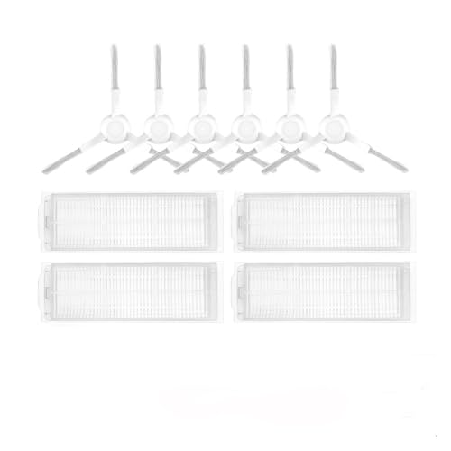 Kompatibel mit Xiaomi Mi Robot Vacuum Mop 2S / Mop P/Mop Pro / XMSTJQR2S / STYTJ02YM Ersatzteile Hauptseitenbürste Hepa-Filter-Mopp (MIMOP2S121207) von LXYYZJOZ