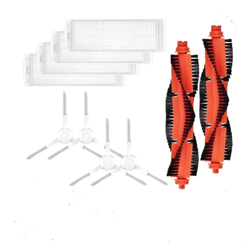 Kompatibel mit Xiaomi Mi Robot Vacuum Mop 2S / Mop P/Mop Pro / XMSTJQR2S / STYTJ02YM Ersatzteile Hauptseitenbürste Hepa-Filter-Mopp (MIMOP2S121210) von LXYYZJOZ