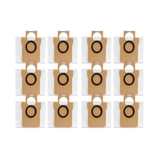 Kompatibel mit Xiaomi Mijia X20+X20 PlusM30sM30 ProB116B101cnX10 PlusC102CN Ersatzteil-Verbrauchs-Staubbeutel Zubehörbeutel (12 Stück) von LXYYZJOZ