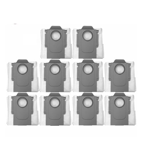 LXYYZJOZ Kompatibel mit Roborock S8 MaxV Ultra Roboterstaubsauger Ersatzteile Hauptseitenbürsten Wischtücher HEPA-Filter Staubbeutel Zubehör(10) von LXYYZJOZ