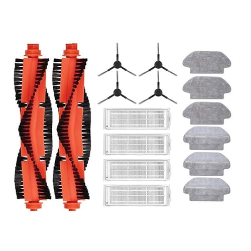 LXYYZJOZ Zubehör kompatibel mit Xiaomi Saugroboter S10, S12, kompatibel mit Xiaomi Mijia 3C, 2S, Mi Robot Vacuum Mop P B106GL STYTJ02YM Staubsaugerteilen (Hellgrün) von LXYYZJOZ