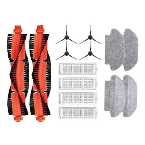 LXYYZJOZ Zubehör kompatibel mit Xiaomi Saugroboter S10, S12, kompatibel mit Xiaomi Mijia 3C, 2S, Mi Robot Vacuum Mop P B106GL STYTJ02YM Staubsaugerteilen (Marineblau) von LXYYZJOZ