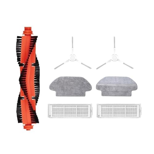 LXYYZJOZ Zubehör kompatibel mit Xiaomi Saugroboter S10, S12, kompatibel mit Xiaomi Mijia 3C, 2S, Mi Robot Vacuum Mop P B106GL STYTJ02YM Staubsaugerteilen (rot) von LXYYZJOZ