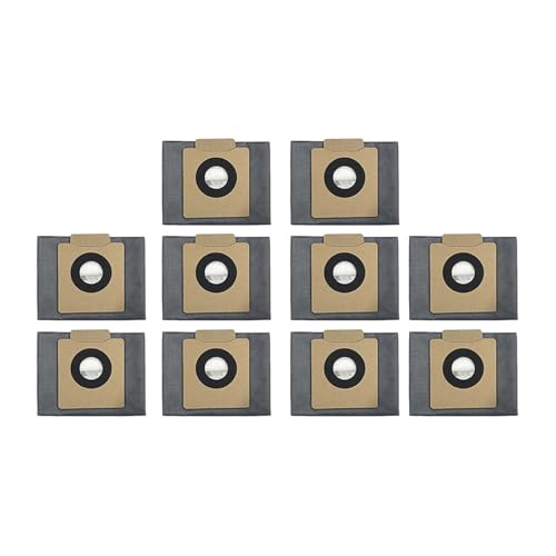 Staubbeutel kompatibel mit Eufy Clean X8 X8 Pro SES / X10 X10 Pro Omni Selbstentleerstation Roboter-Staubsaugerteil, Ersatzzubehör (10 Stück) von LXYYZJOZ