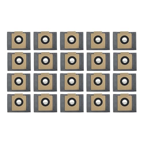 Staubbeutel kompatibel mit Eufy Clean X8 X8 Pro SES / X10 X10 Pro Omni Selbstentleerstation Roboterstaubsauger, Ersatzzubehör (20 Stück) von LXYYZJOZ