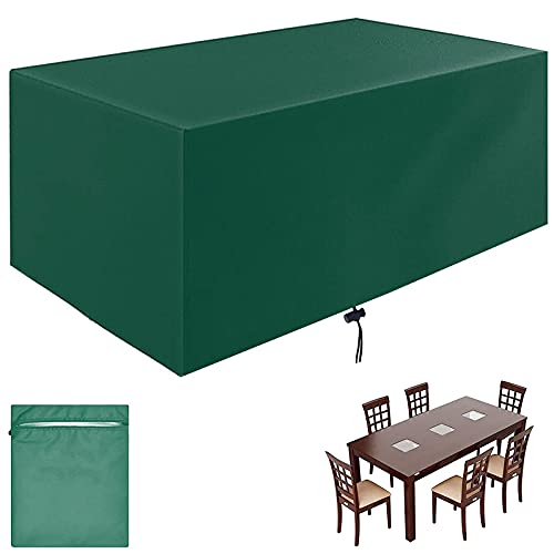 Abdeckung für Gartenmöbel,Rechteckig Outdoor Furniture Cover, Abdeckplane für Gartenmöbel Wasserdicht Winterfest,420D Oxford, Alle Größen Atmungsaktiv Oxford Schutzhülle Gartenmöbel-200x100x90cm von LXZHPA