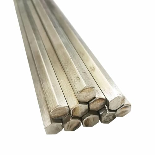 Edelstahlstangen, 1 stücke 304 Edelstahl Hex Stange Solide Bar Länge 100/200/300/500mm Linear Metric Hexagonal welle(100mm,24mm) von LXZSMH