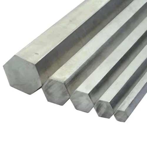 Edelstahlstangen, Sechskantstange aus Edelstahl, 500 mm lange Sechskantstange, massive Metallstange, 1 Stück(28mm) von LXZSMH