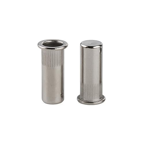 LXZSMH Einnietmutter, 20 Stück Nietmuttern mit flachem Kopf, versiegelte Blindgewindeeinsätze aus Edelstahl, Mutter mit geschlossenem Ende, hermetische wasserdichte Mutter(Size:M4) von LXZSMH