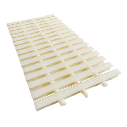 LXZSMH Schwimmbad-Entwässerungs-Überlaufrost, 360° Rotation Road Gutter Grille,Drainage for Walkways Yard Fences(25x 100cm,4 Pieces) von LXZSMH