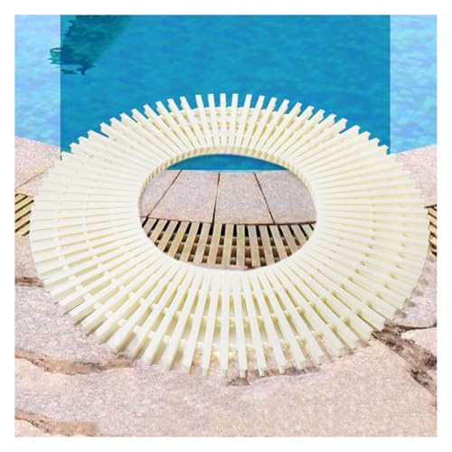 LXZSMH Schwimmbad-Entwässerungs-Überlaufrost, 360° Rotation Splicable Road Gutter Grille,Drainage for Walkways Yard Fences(30x 100cm,10 Pieces) von LXZSMH