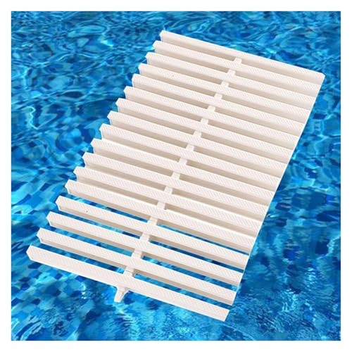LXZSMH Schwimmbad-Entwässerungs-Überlaufrost, Kunststoff-Abflussgitter, Bodenablaufabdeckung for Schwimmbäder(Width20cm-1PCS) von LXZSMH
