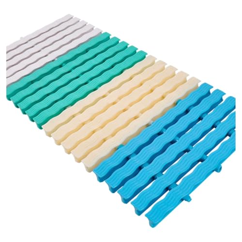 LXZSMH Schwimmbad-Entwässerungs-Überlaufrost, Three Interface Drainage Equipment,Colors Can be Customized,for Walkways Yard Fences(30x 100cm,6 Pieces) von LXZSMH