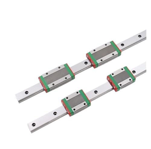 Lineare Gleitführung und Schlittenschieber 3D-Druckerführung Linearführung 2 Stück MGN12 L300/350/450/550/600 mm und 4 Stück MGN12H langer Linearschlitten(750mm) von LXZSMH