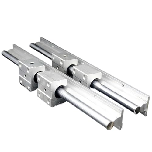 Linearschiene, Lineargleitführung, 2 Satz Linearschienen 35 mm SBR35 300 350 400 450 500 550 600 700 800 900 1000 mm, 2 Stück Linearführung SBR35 + 4 Stück SBR35UU-Blöcke(300mm) von LXZSMH