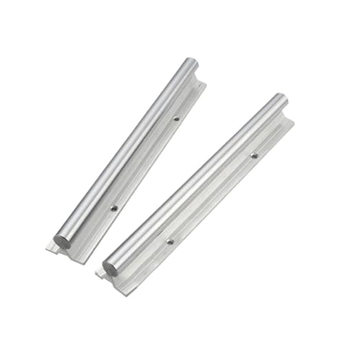 Linearschiene, Lineargleitführung, vollständig unterstützte Linearschienen, Wellenstangenlänge 150 mm - 1000 mm, SBR50, 2 Stück, Linearführungsschiene(300mm) von LXZSMH