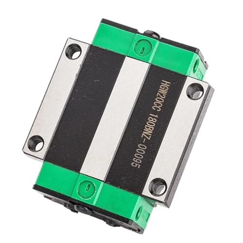Linearschiene, Lineargleitführung 2 Stück HGW30CC Beliebige Länge + 1 Satz SFU3210 + 4 HGW30CC Linearführung Hohe Baugruppe Quadratische Last Kugelumlaufspindel Linearbewegungsmodul(600mm) von LXZSMH