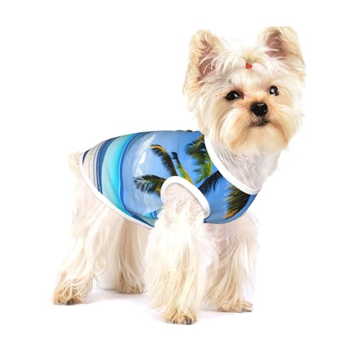 Hundehemd mit Tahiti-Stränden, für kleine Rassen wie Chihuahuas, Yorkies und Welpen Hundehemd mit Tahiti-Stränden, für kleine Rassen wie Chihuahuas, Yorkies und Welpen von LXqlSS