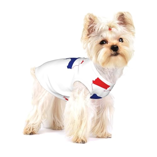 Hundehemd mit Thailand-Flagge, für kleine Rassen wie Chihuahuas, Yorkies und Welpen Hundehemd mit Thailand-Flagge, für kleine Rassen wie Chihuahuas, Yorkies und Welpen von LXqlSS