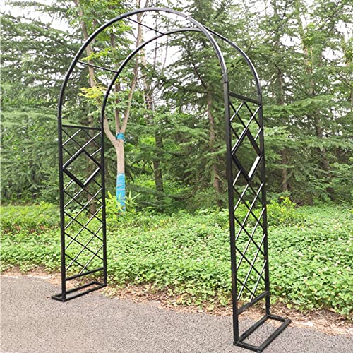 220x230x40CM Metall Rosenbogen Stabil Freistehend Torbogen 140x230x40CM 180x230x40CM 340x30x40CM Garten Bogen Rankhilfe Rankgitter Pergola Rosengestell Für Kletterpflanzen, Wetterfest Eingangsbogen ( von LYAH