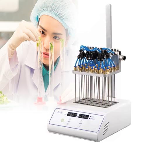 Stickstoffkonzentrator-Verdampfer 200 W/400 W, 12/24-Loch-Probenverdampfer, mit LCD-Anzeige, 200 mm maximaler Hub, 15 l/min maximaler Gasfluss,24Modules Stickstoffkonzentrator-Verdampfer 200 W/400 W, 12/24-Loch-Probenverdampfer, mit LCD-Anzeige, 200 mm maximaler Hub, 15 l/min maximaler Gasfluss,24Modules von LYAYYDS