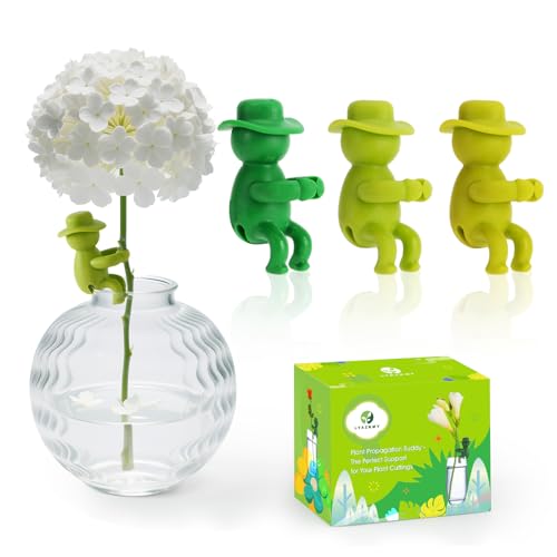 LYAZKMY 3 Stück Pflanzenzucht-Budy, Pflanzenschneidehalter für Stängel, Sprossen und Triebe, niedliche Pflanzenvermehrungsunterstützung, Wachstumswerkzeug für Indoor-Garten oder eine LYAZKMY 3 Stück Pflanzenzucht-Budy, Pflanzenschneidehalter für Stängel, Sprossen und Triebe, niedliche Pflanzenvermehrungsunterstützung, Wachstumswerkzeug für Indoor-Garten oder eine von LYAZKMY