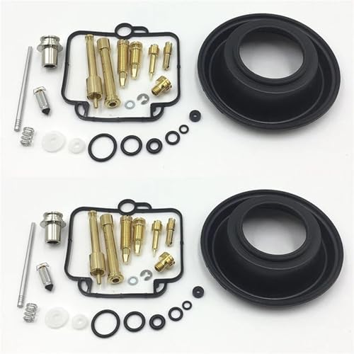 LYBH Vergaser-Kit Reparatursatz Für Motorradvergaser Für Mikuni BST 33 Für Suzuki GS500E DR350 DR250S/SE GSX1100G Vergaser-Reparatursatz(2 Satz A) von LYBH
