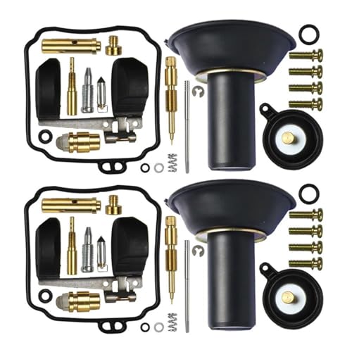 LYBH Vergaser-Kit Reparatursatz Für Motorradvergaser Für V-Star 650 1998-2014, XVS650, XVS65A, Tablete650 Classic 2009-2013, Ersatzteile Zum Umbauen(SCHWARZ 2) von LYBH