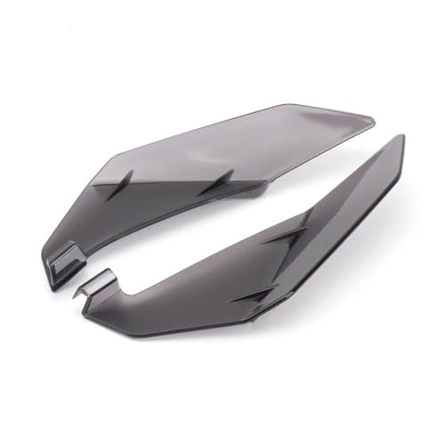LYBH Windschutzscheibe Motorrad-Frontscheibe Für H&onda XL750 TRANSALP (2023), Seitenspoiler, Windschutz, Zubehör-Set Windabweiser(Rauch,Seite) von LYBH