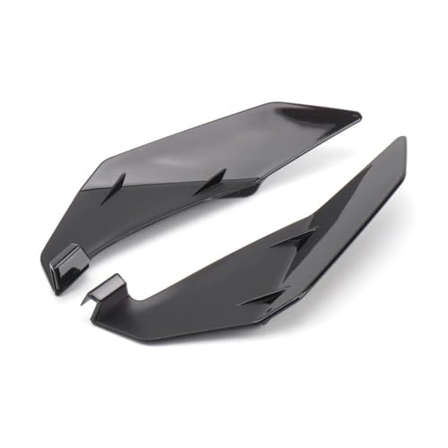 LYBH Windschutzscheibe Motorrad-Frontscheibe Für H&onda XL750 TRANSALP (2023), Seitenspoiler, Windschutz, Zubehör-Set Windabweiser(SCHWARZ,Seite) von LYBH