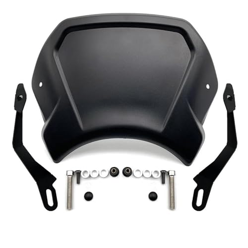 LYBH Windschutzscheibe Motorrad-Frontscheibe Im Vintage-Stil Für Y&amaha XSR700 (2016–2022), XSR 700 XTRIBUTE (19–21), XSR900 (16–21) Windabweiser(SCHWARZ,X- 700) von LYBH
