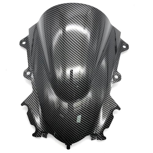 LYBH Windschutzscheibe Motorrad-Sport-Windschutzscheibe Für Y&amaha YZF R15 V3.0, YZF-R15 V3, YZF R125, YZF-R125 (2019–2021) Windabweiser(Kohlenstoff) von LYBH