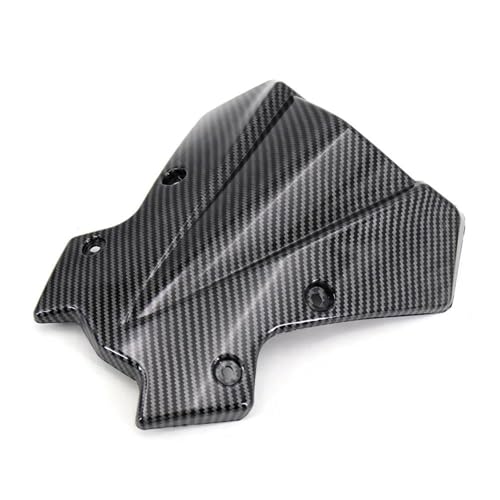 LYBH Windschutzscheibe Motorrad-Windschutzscheibe Für K&awasaki Z900 Z650 Z 650 Z 900 2020 Windschutzscheibe, Modifiziertes Windschutzscheiben-Zubehör Windabweiser(Schwarz 4) von LYBH