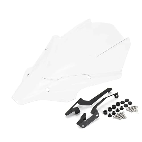 LYBH Windschutzscheibe Motorrad-Windschutzscheibe Für Y&amaha MT-07 MT 07 MT07 Mt07 2021, Frontscheibe, Modifiziertes Zubehör Windabweiser(KLAR) von LYBH